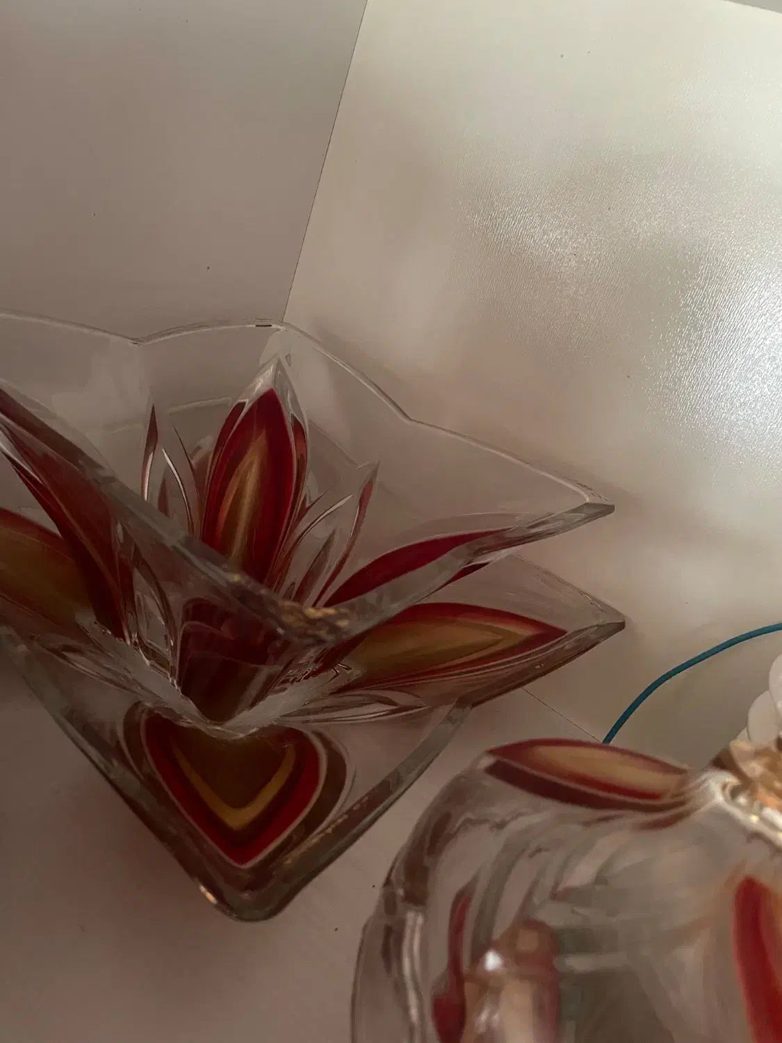 سرویس بلور رنگی|ظروف سرو و پذیرایی|لاهیجان, حاجی آباد|دیوار