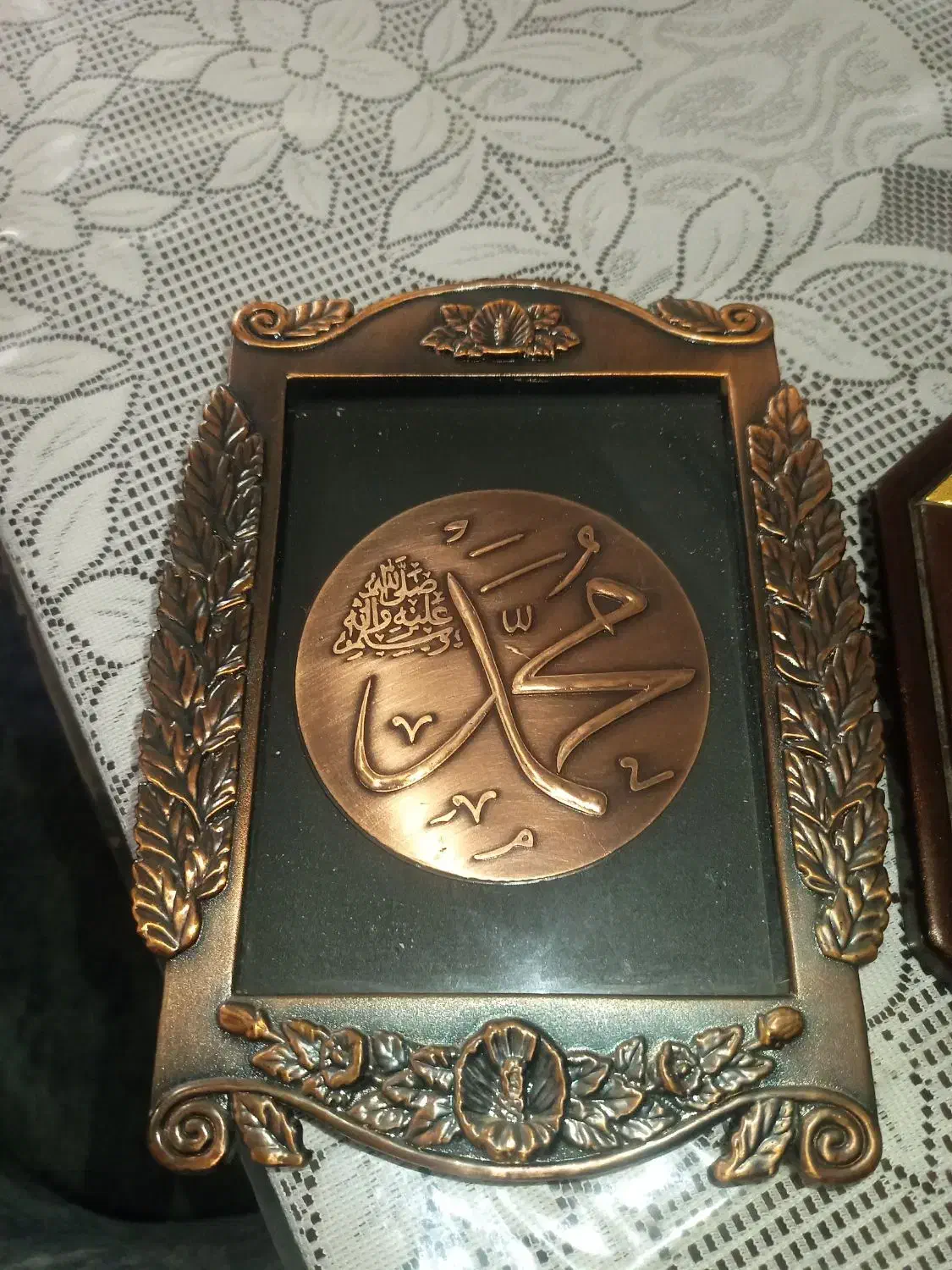 تابلو مذهبی علی بن موسی الرضا و محمد(ص)|تابلو، نقاشی، عکس|مشهد, سرافرازان|دیوار