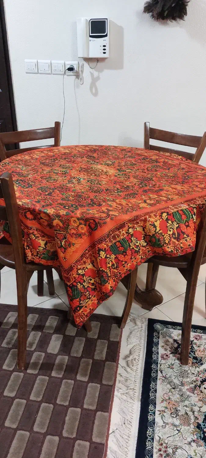 رومیزی سنتی نو|پرده، رانر، رومیزی|شاهین‌شهر, شهرک گلدیس|دیوار