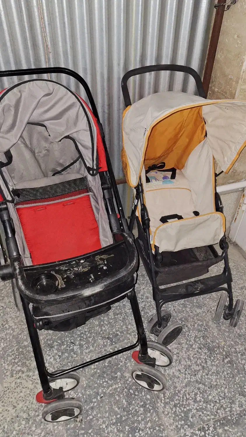 دوتا کالسکه 1نیم|اسباب و اثاث بچه|شیراز, نصر|دیوار