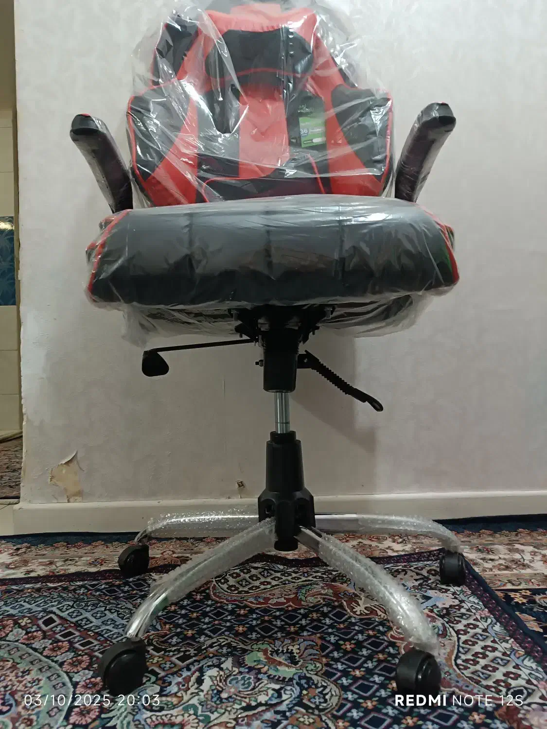 صندلی گیمینگ حرفه ای قرمز  3 سال گارانتی|صندلی و نیمکت|تهران, فاطمی|دیوار