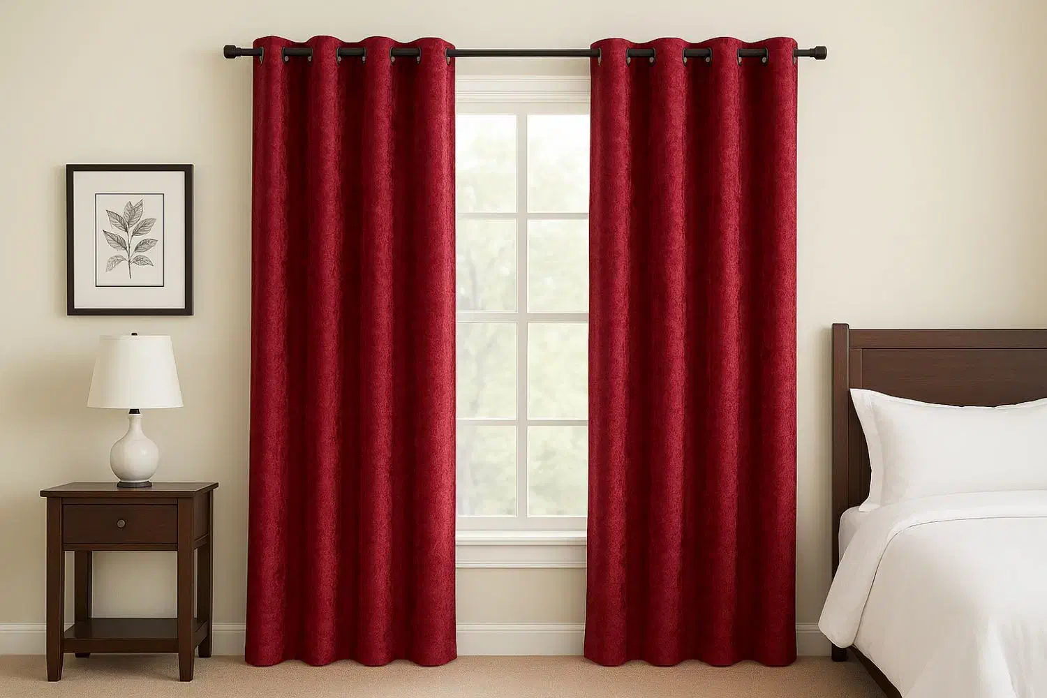 پنل آماده مخمل جیر عرض 140 در ارتفاع 280|پرده، رانر، رومیزی|رشت, رشتیان|دیوار