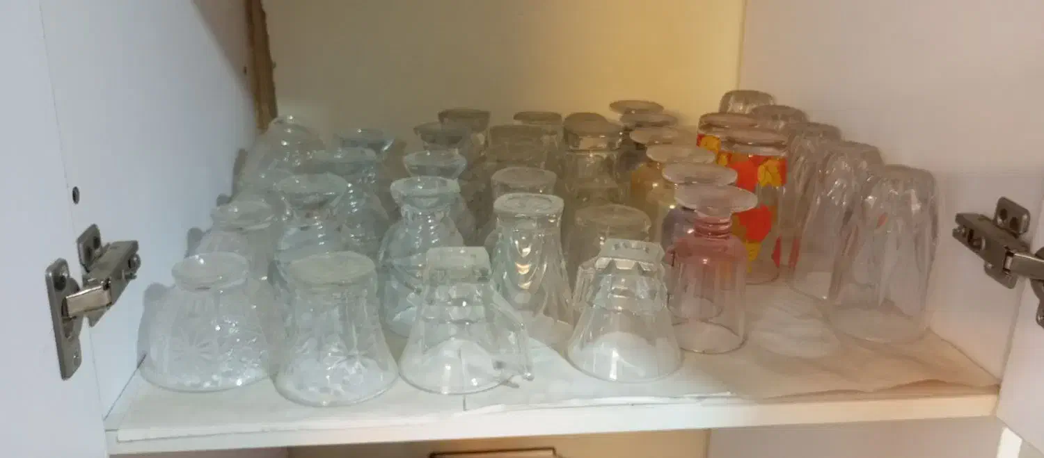 ظرف پیرکس و لیوان و دیس و قاب|ظروف سرو و پذیرایی|کرمان, |دیوار