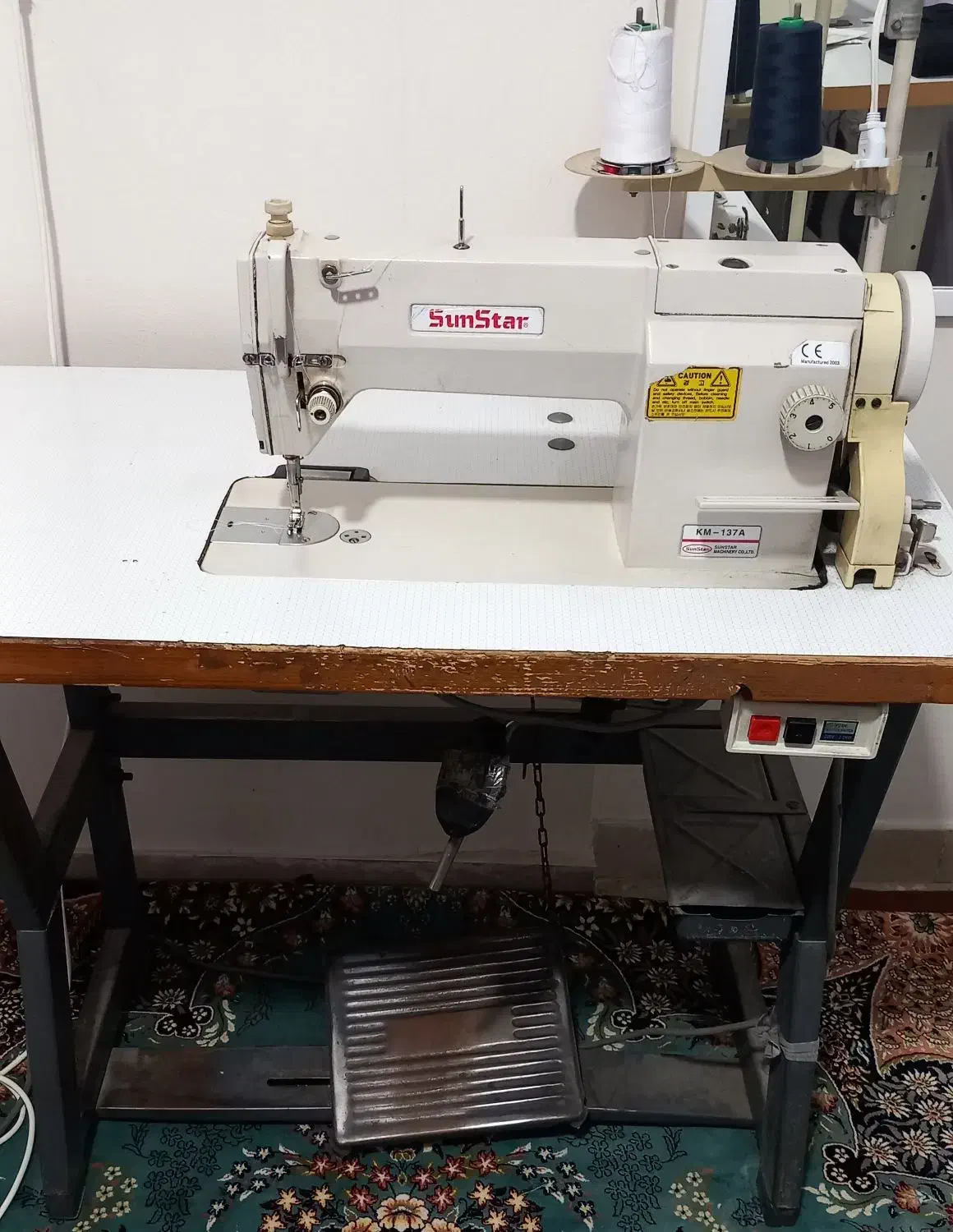 چرخ خیاطی راسته دوز سانستار|چرخ خیاطی و ریسندگی|قرچک, شهرک طلائیه|دیوار