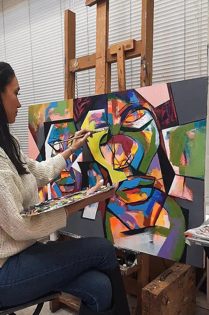 مدرس حرفه ای نقاشی اکریلیک و رنگ روغن|استخدام آموزشی|ساوه, |دیوار