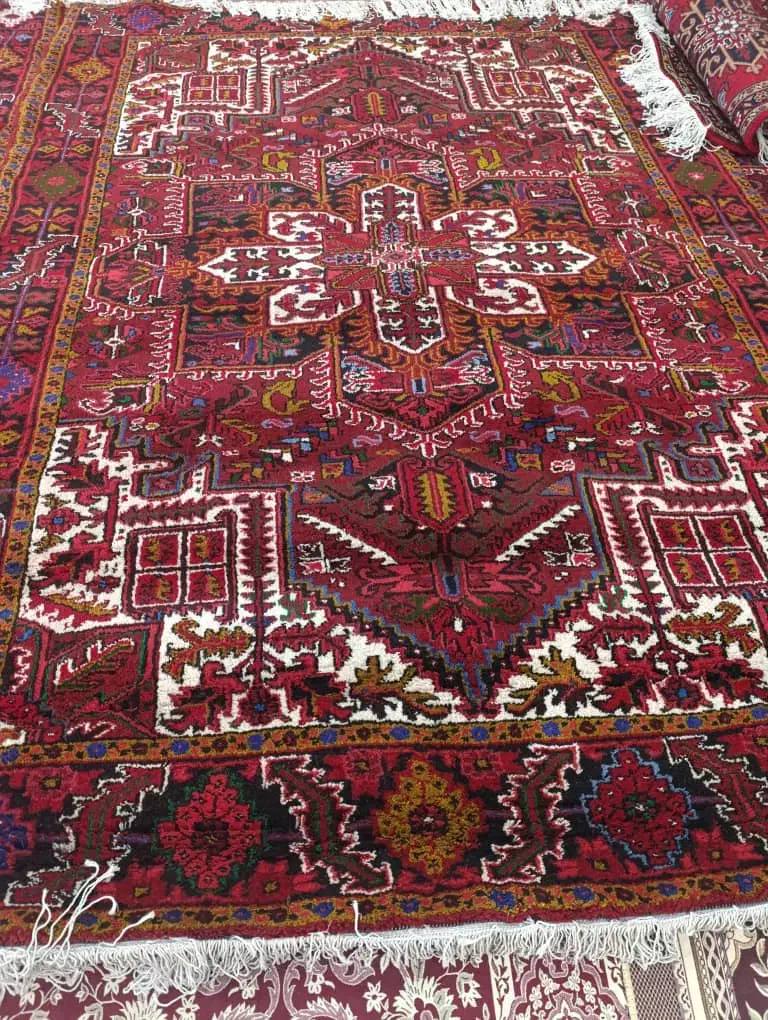 فرش ۹متری قیچی بیچیم دستبافت (تازه)|فرش|تبریز, |دیوار