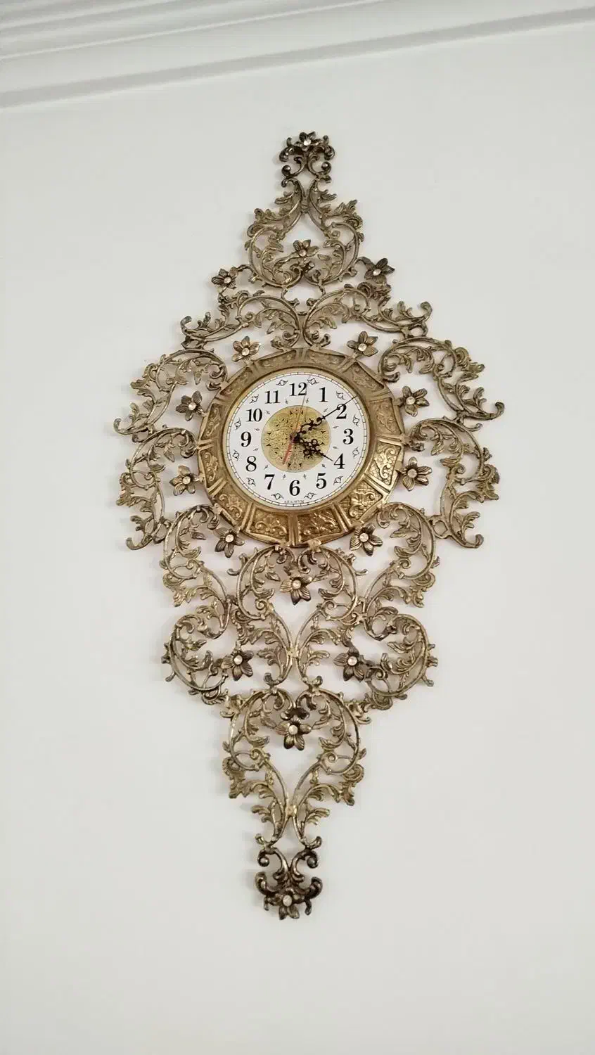 ساعت برنز|ساعت دیواری و تزئینی|قم, نیروگاه|دیوار