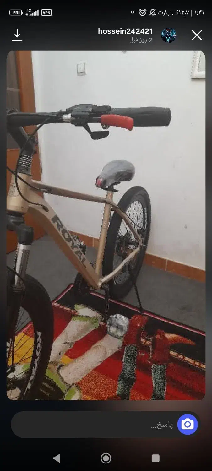 دوچرخه|دوچرخه، اسکیت، اسکوتر|رشت, دباغیان|دیوار