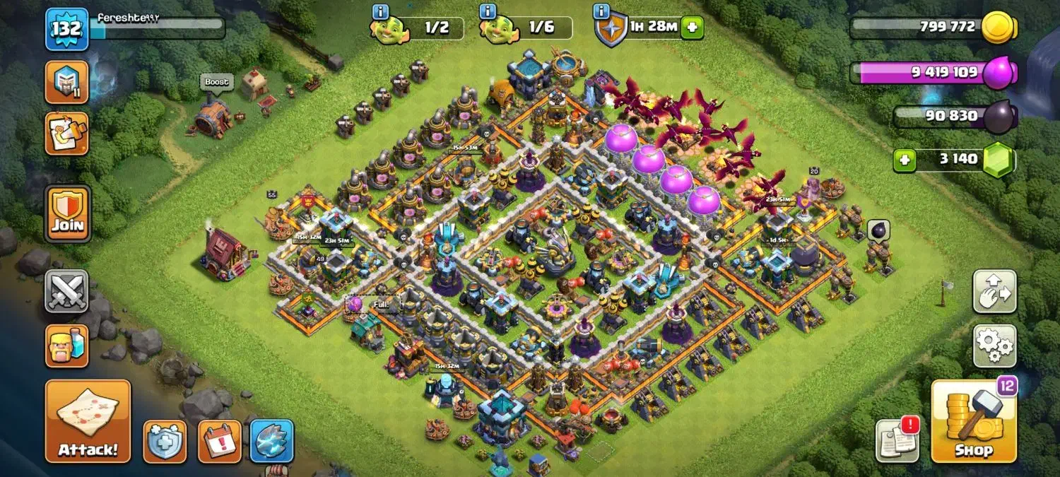 کلش آف کلنز|کنسول، بازی ویدئویی و آنلاین|تاکستان, |دیوار