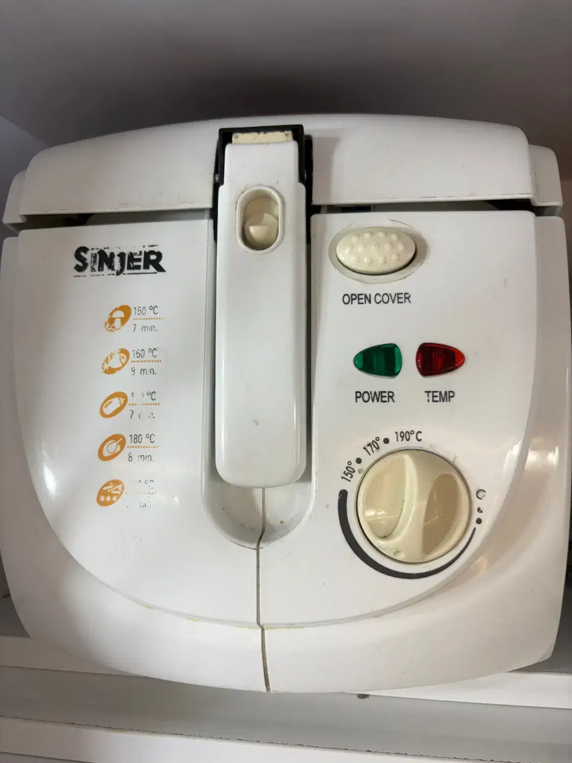 سرخ کن سینجر کاملا سالم فروش فوری ب علت جا ب جایی|اجاق گاز و لوازم برقی پختوپز|تالش, هشتپر|دیوار