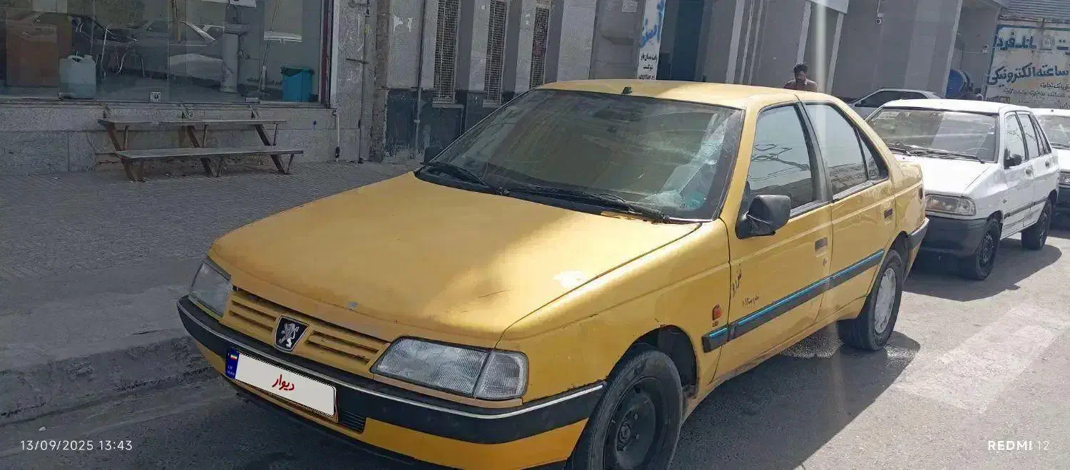 تاکسی پژو 405 دو گانه برون شهری|خودرو سواری و وانت|ایرانشهر, |دیوار