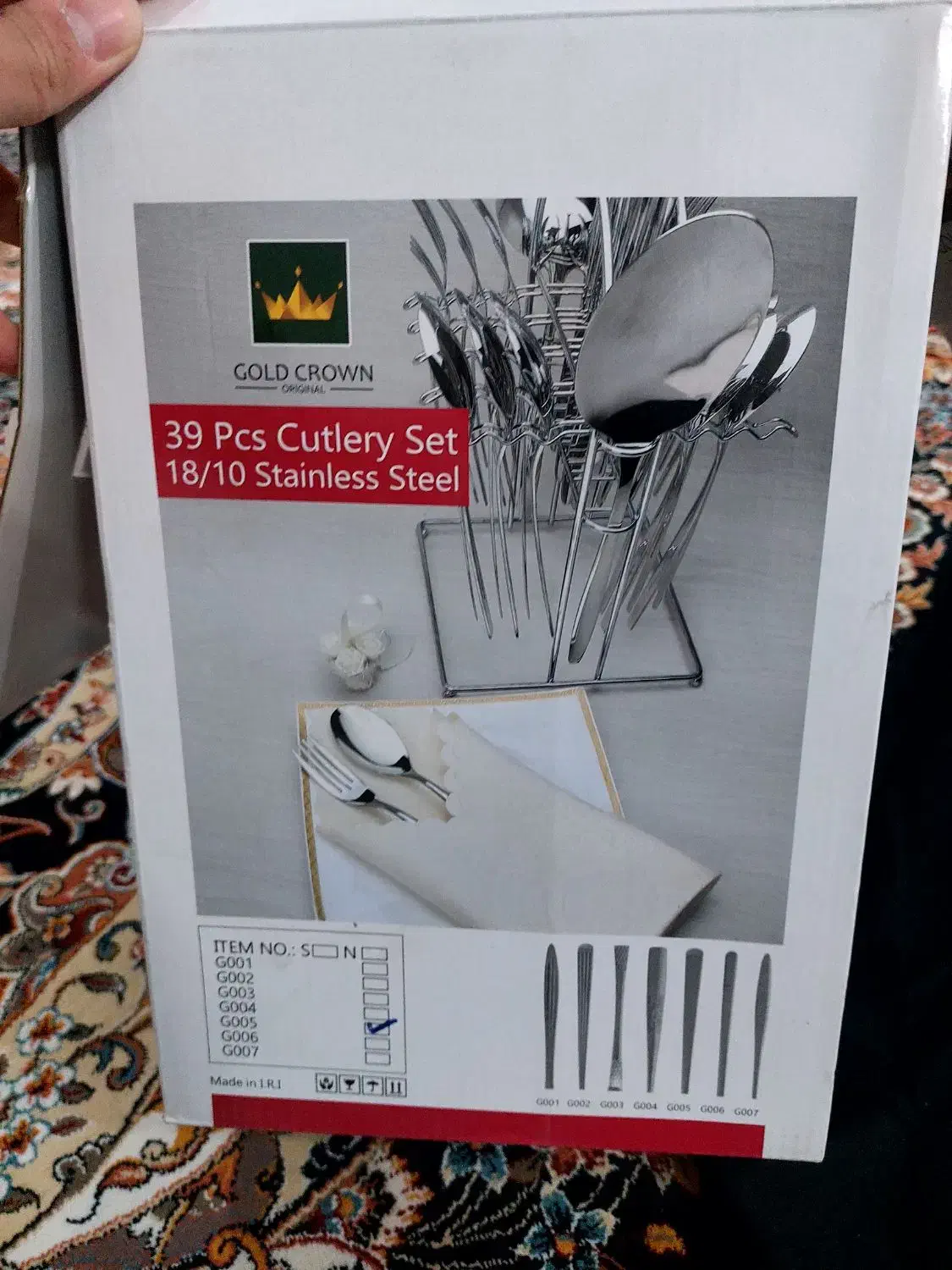 سرویس قاشق چنگال ۳۹ پارچه|ظروف سرو و پذیرایی|مشهد, گلشور|دیوار