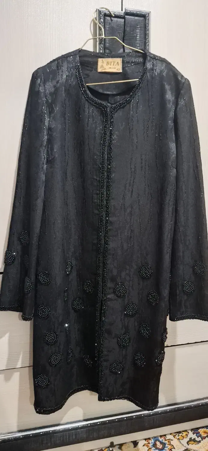 مانتو مجلسی شیک جواهر دوزی شده|لباس|مشهد, ابوذر|دیوار