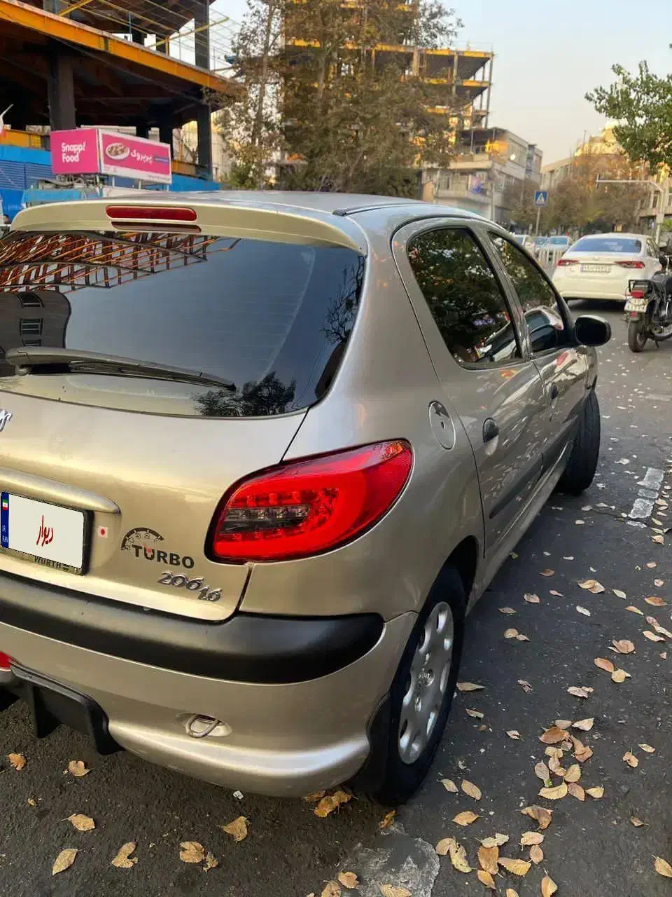 پژو 206 تیپ 3 فرانسه|خودرو سواری و وانت|تهران, سهروردی|دیوار