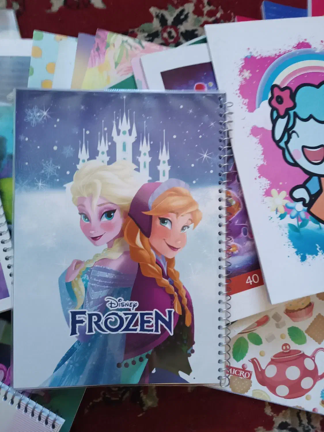 دفتر حراج کردم ۴۰ عدد دانهای ۱۵ بیا ببر|لوازم التحریر|خورموج, |دیوار