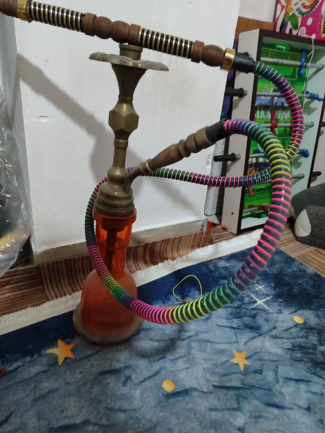 قلیان اصلی قدیمی|کلکسیون اشیاء عتیقه|فولادشهر, مسکن مهر فولادشهر|دیوار