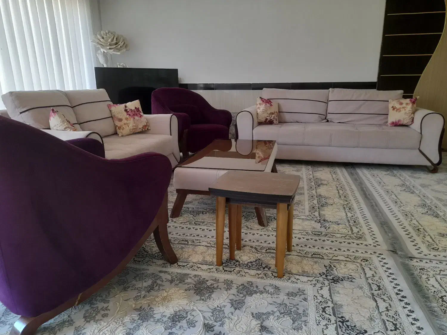 مبل|مبلمان خانگی و میز عسلی|سروآباد, |دیوار