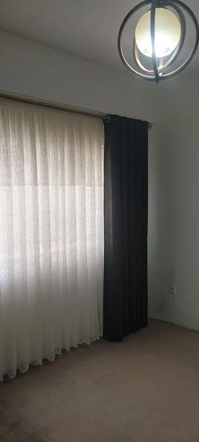 پرده پانچ با آستری و پرده حریر چوب پرده کرکره ای|پرده، رانر، رومیزی|مشهد, آبادگران|دیوار