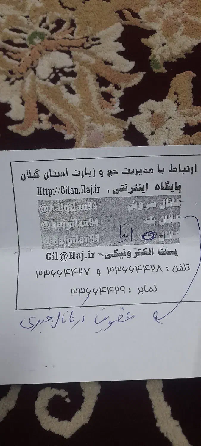 خرید فیش حج عمره|فعالیت داوطلبانه|ماسال, |دیوار