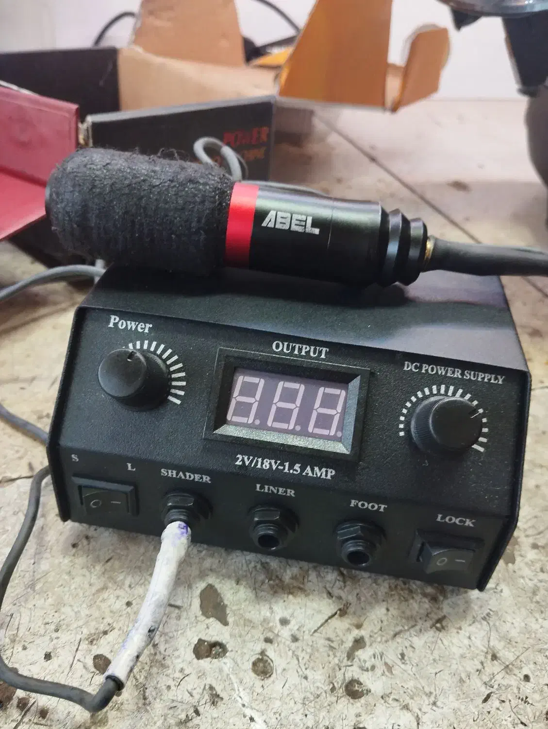 دستگاه تاتو برند پِن اَبل اصلی ترانس دو خروجی|آرایشی، بهداشتی، درمانی|آستانه اشرفیه, |دیوار