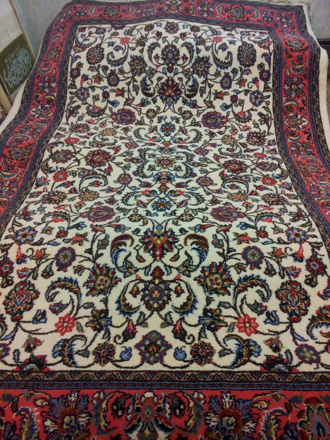 یک تخته فرش افشان ۴ متری|فرش|اراک, |دیوار