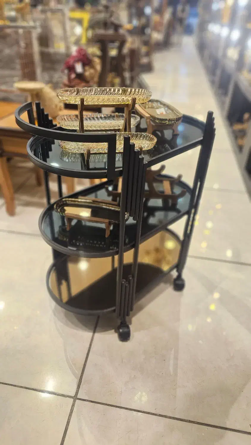 میزبار فلزی جدید|مبلمان خانگی و میز عسلی|مشهد, توس (بلوار توس)|دیوار