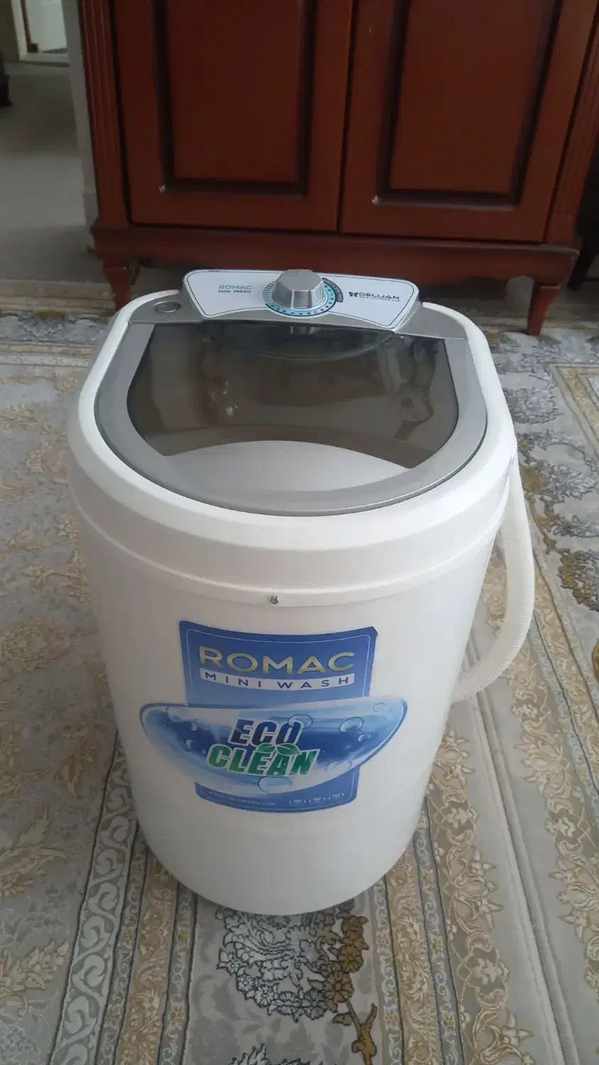 مینی‌واش‌۳/۵ کیلویی درحدنووصندلی‌کودک|ماشین لباسشویی و خشک‌کن لباس|ابهر, |دیوار