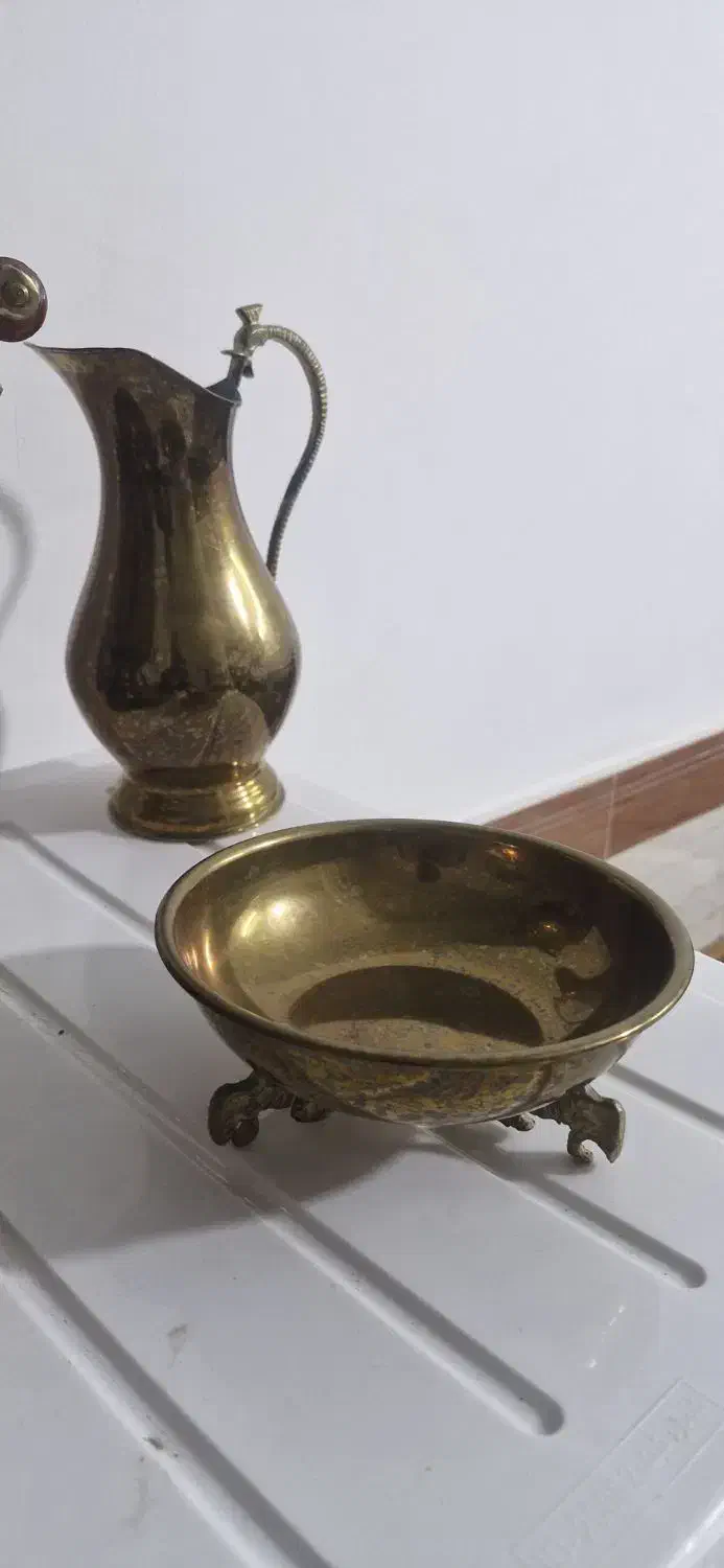 سماور طرح قدیم|سماور، چای‌ساز، قهوه‌ساز|شبستر, |دیوار