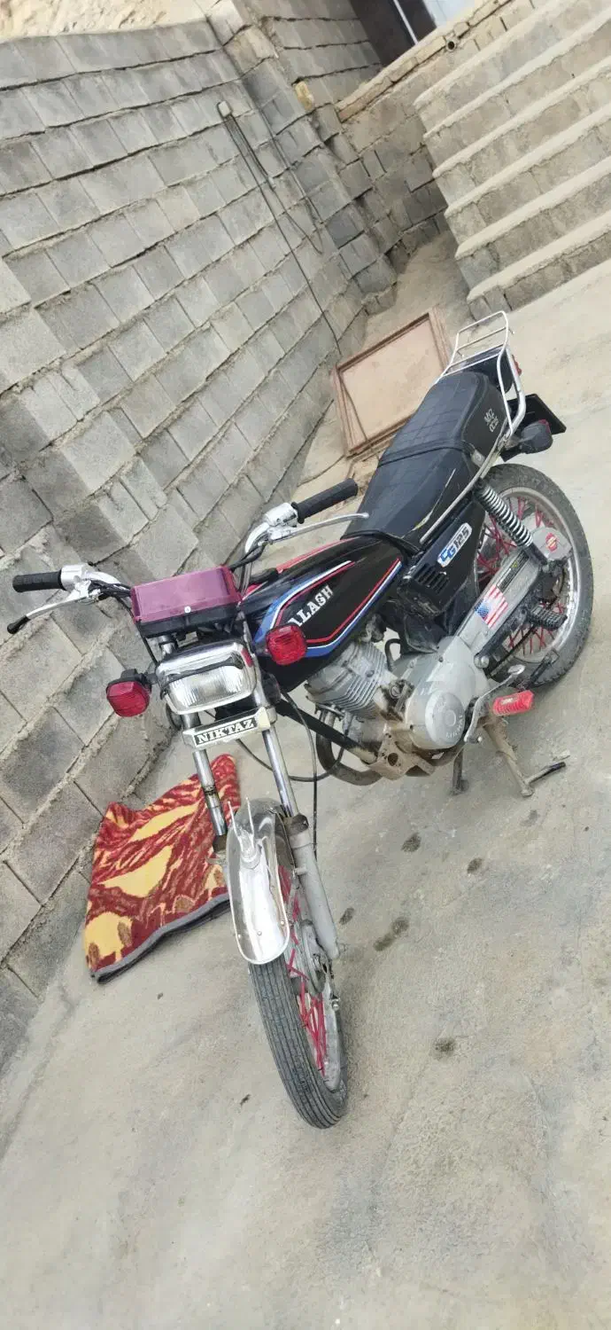 موتور 125 لینهای مزایده|موتورسیکلت|کرمانشاه, |دیوار