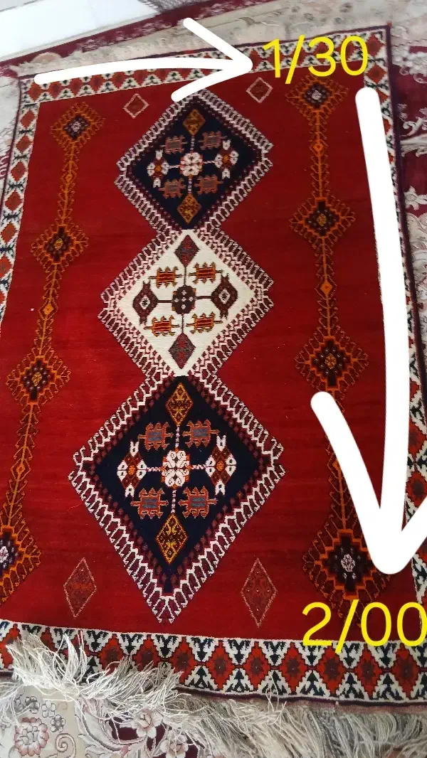 گبه قشقایی دست باف|گلیم، جاجیم، گبه|شیراز, شهرک قمشه|دیوار