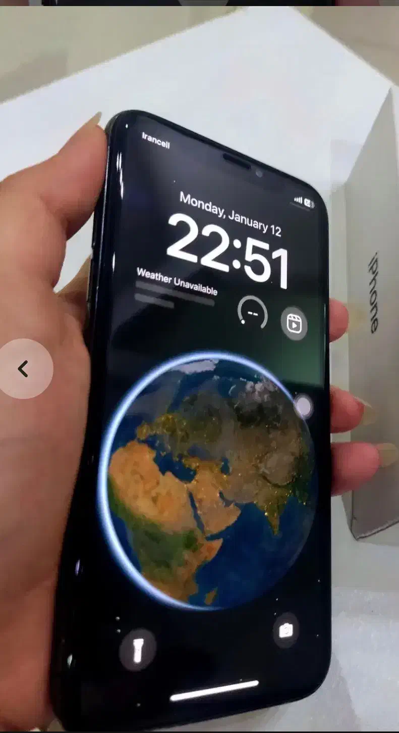 آیفون ایکس ۲۵۶ گیگ تمیز بدون نقطه و خط خش|موبایل|ری, شهادت|دیوار