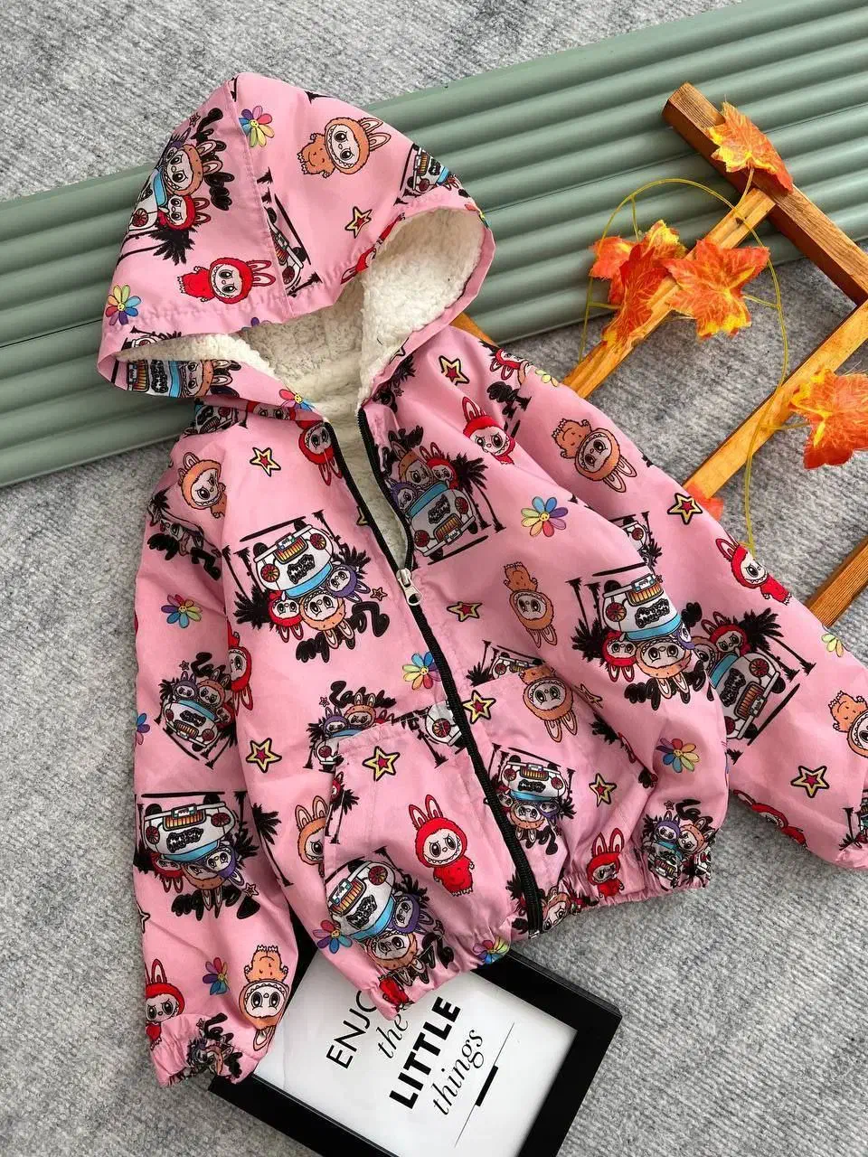 بارونی طرح لبوبو،بارونی کیتی|کفش و لباس بچه|کهریزک, |دیوار