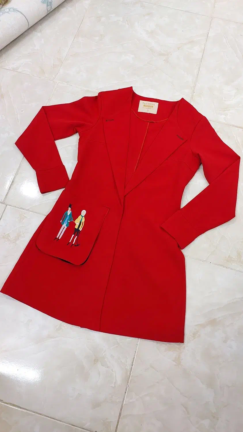 مانتو کتی کرپ مازراتی|لباس|قم, لسانی|دیوار