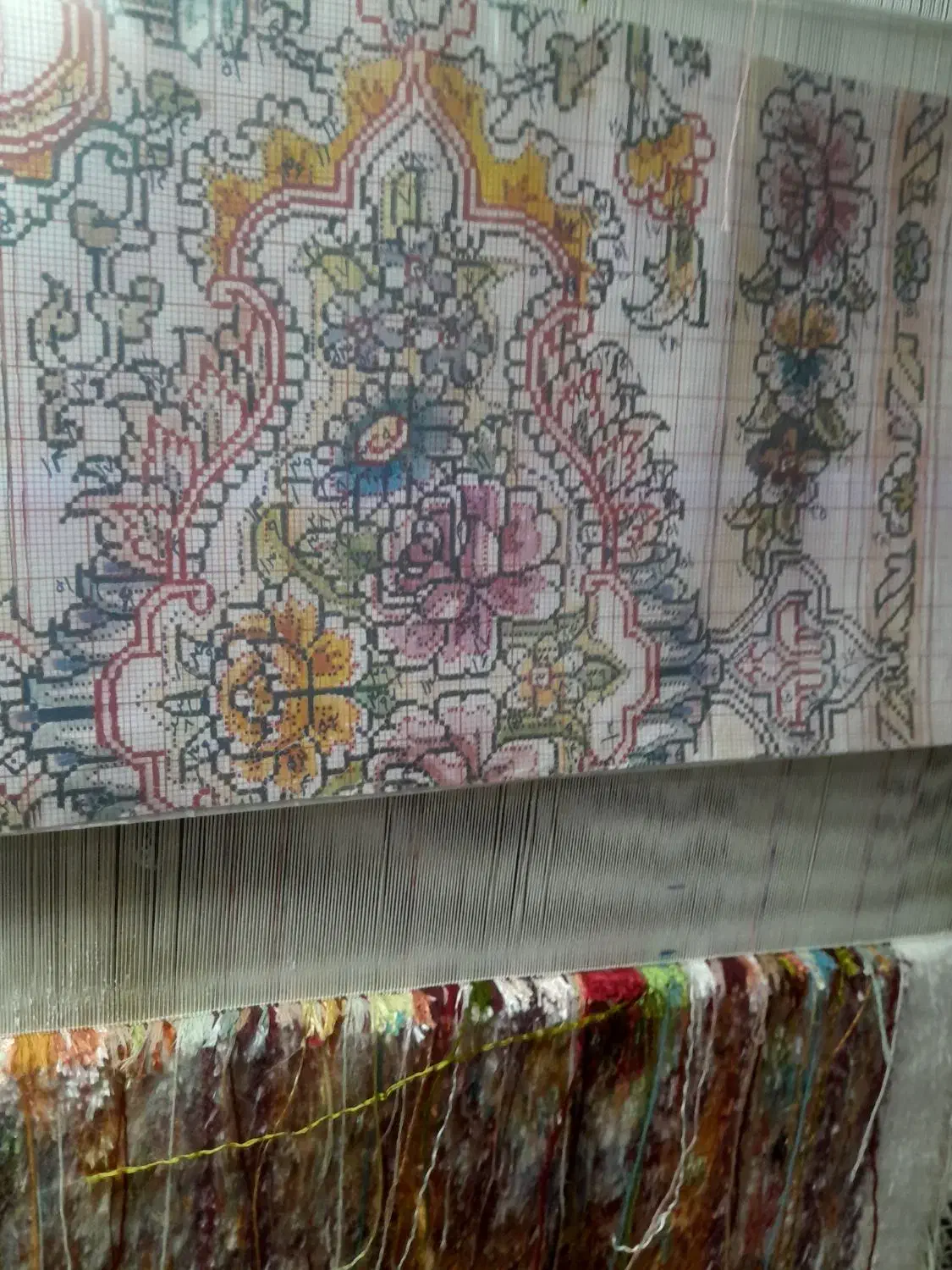 خالچا سالاری نیمه کاره|فرش|تبریز, |دیوار