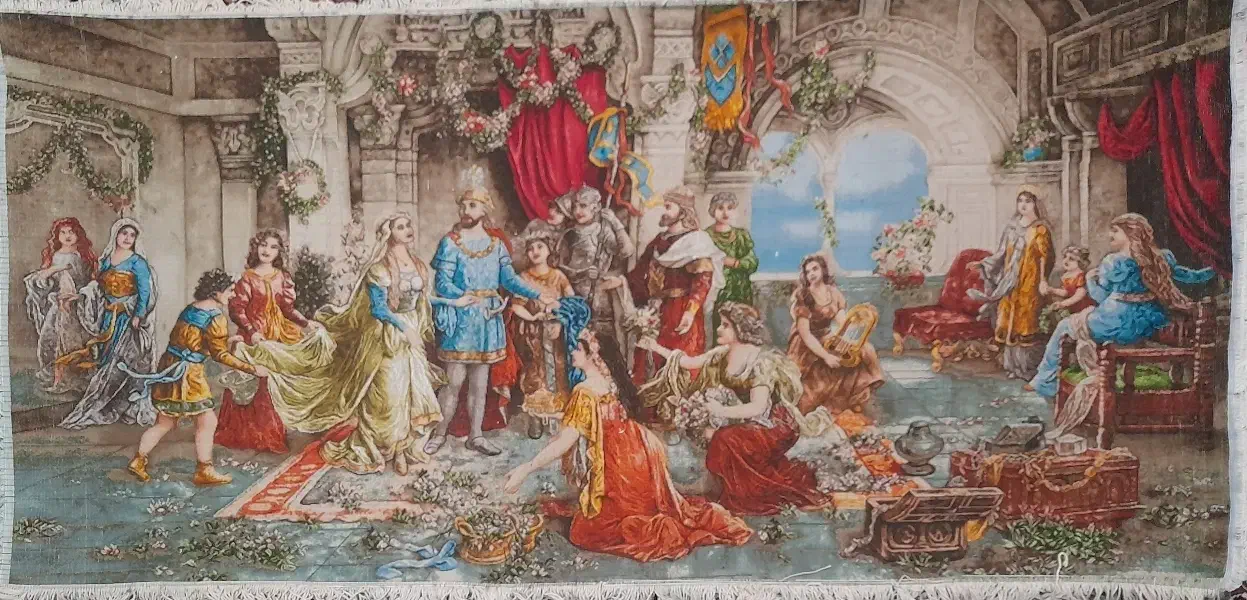 تابلو فرش|تابلو فرش|تکاب, |دیوار