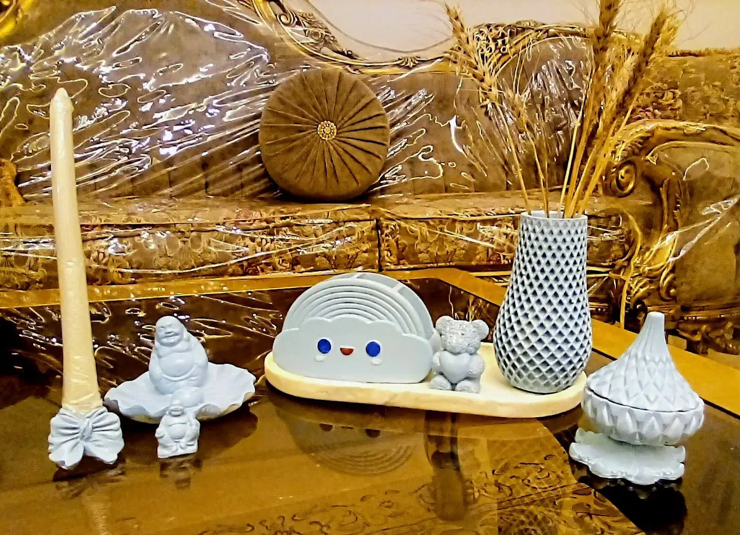 ست هدیه دانش آموزی و مجسمه غو|لوازم التحریر|کاشمر, |دیوار