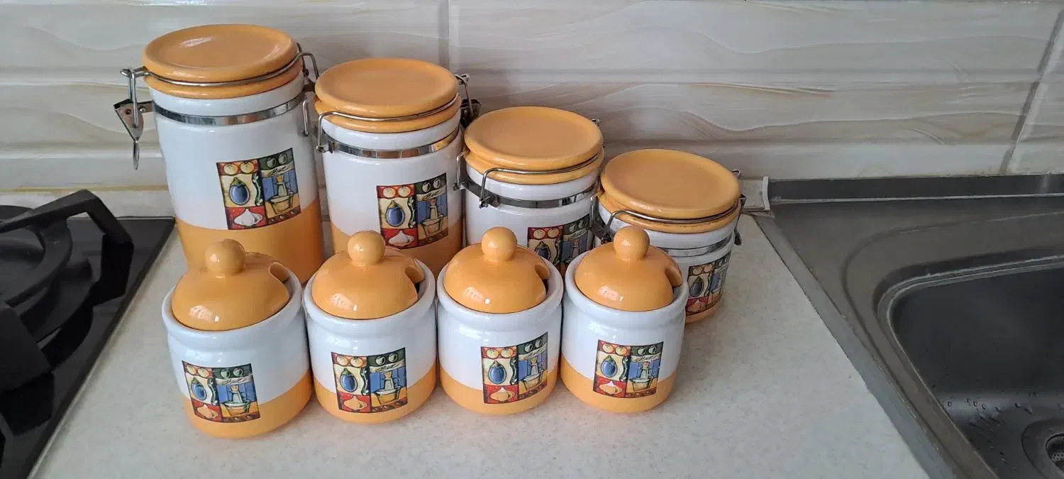 سرویس پاسماوری، بانکه، ادویه، سرامیک چینی|ظروف سرو و پذیرایی|تهران, شکوفه|دیوار