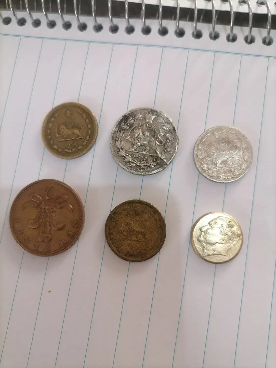 سکه شاهی و قاجار|کلکسیون سکه، تمبر، اسکناس|قروه, |دیوار