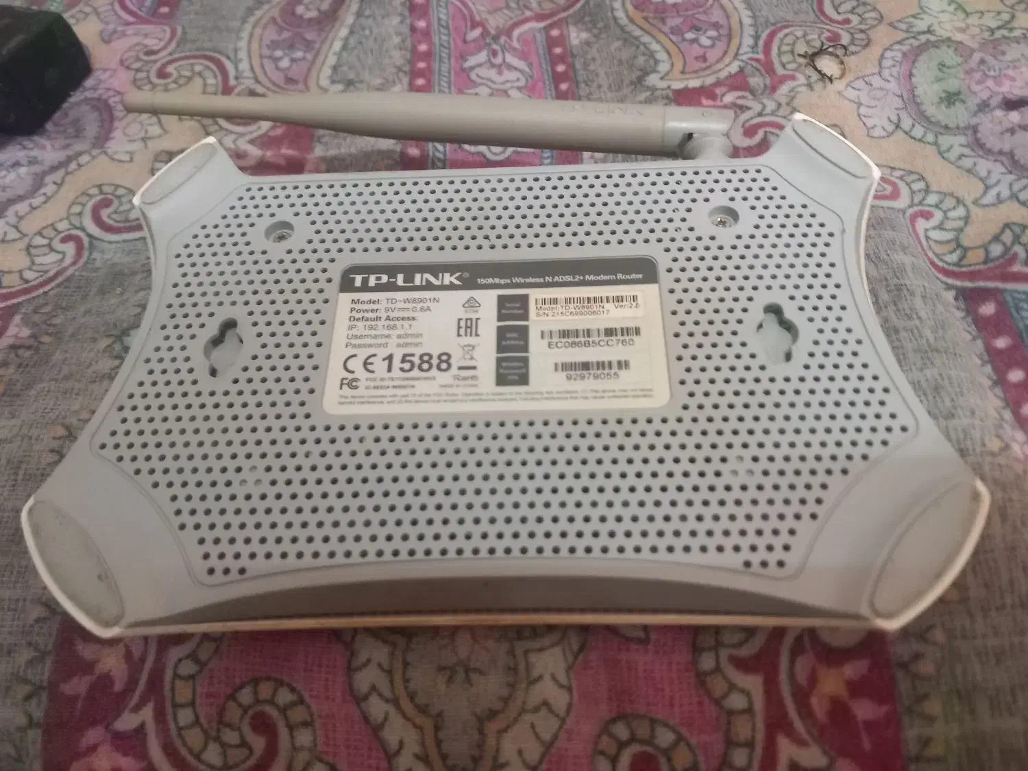 مودم وای فای خانگی|مودم و تجهیزات شبکه|کرمانشاه, |دیوار