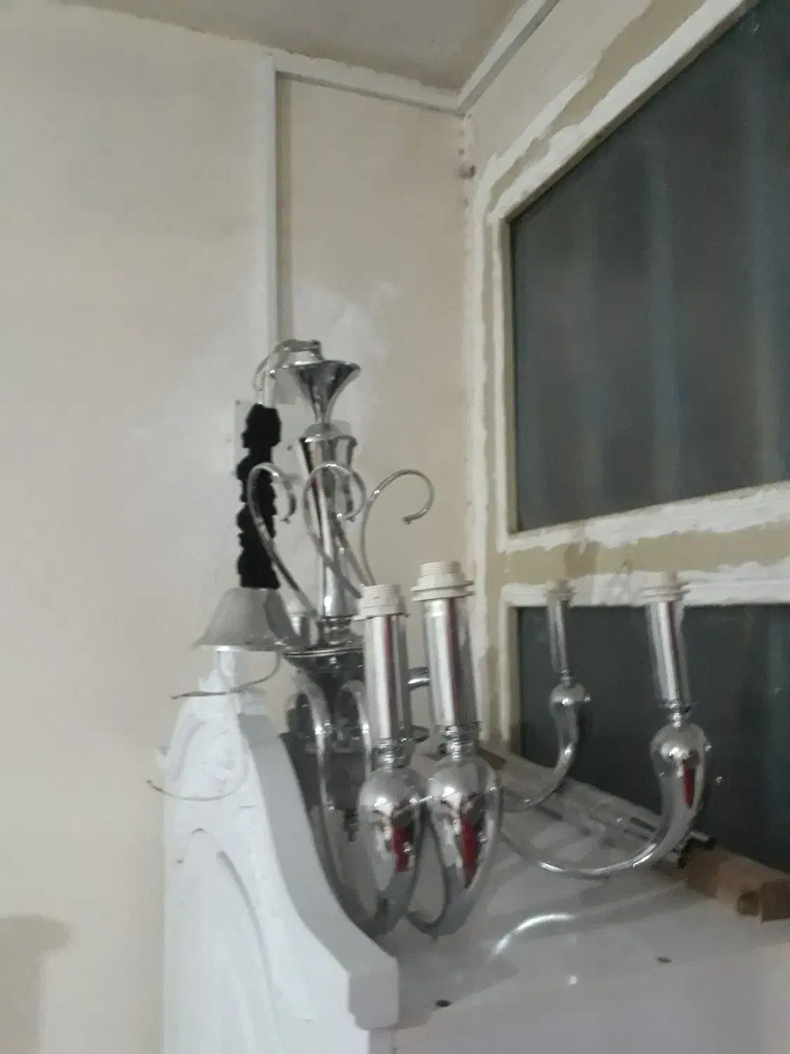 لوستر استیل|لوستر و چراغ آویز|پردیس, سیاه سنگ|دیوار