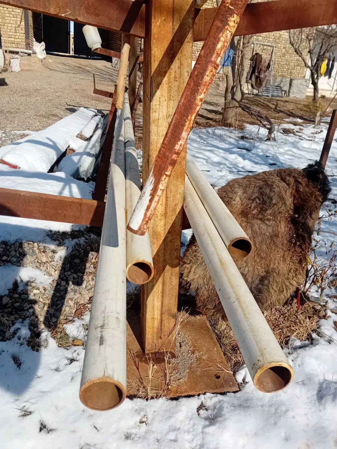 لوله گاز صنعتی|ابزارآلات|اسفرورین, |دیوار