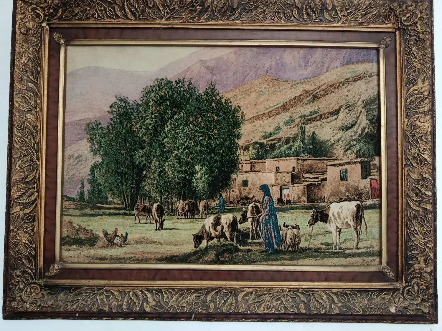 تابلو فرش|تابلو فرش|کیش, |دیوار