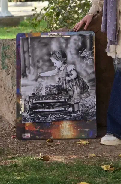 طراحی چهره ، سیاه قلم ، آموزش|خدمات پیشه و مهارت|قم, یزدانشهر|دیوار