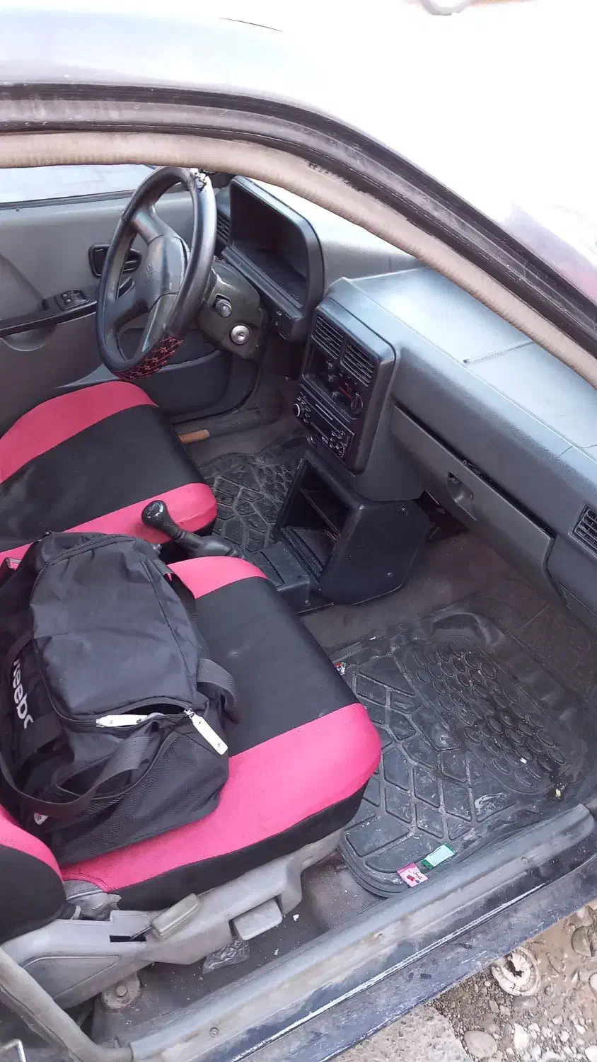 پراید ۸۲ مشکی|خودرو سواری و وانت|باغستان, |دیوار