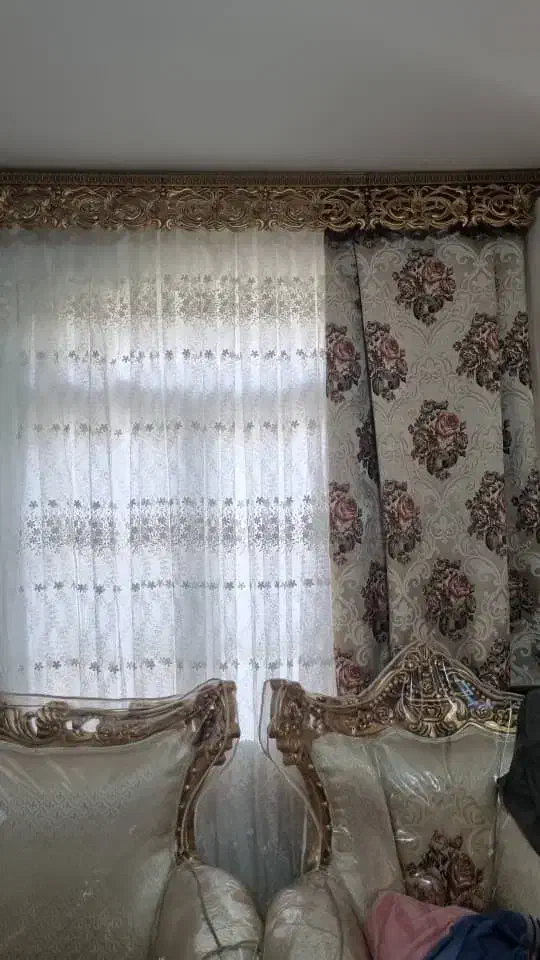 پرده سه عدد نو مناسب جهیزیه|پرده، رانر، رومیزی|تهران, مهرآباد جنوبی|دیوار