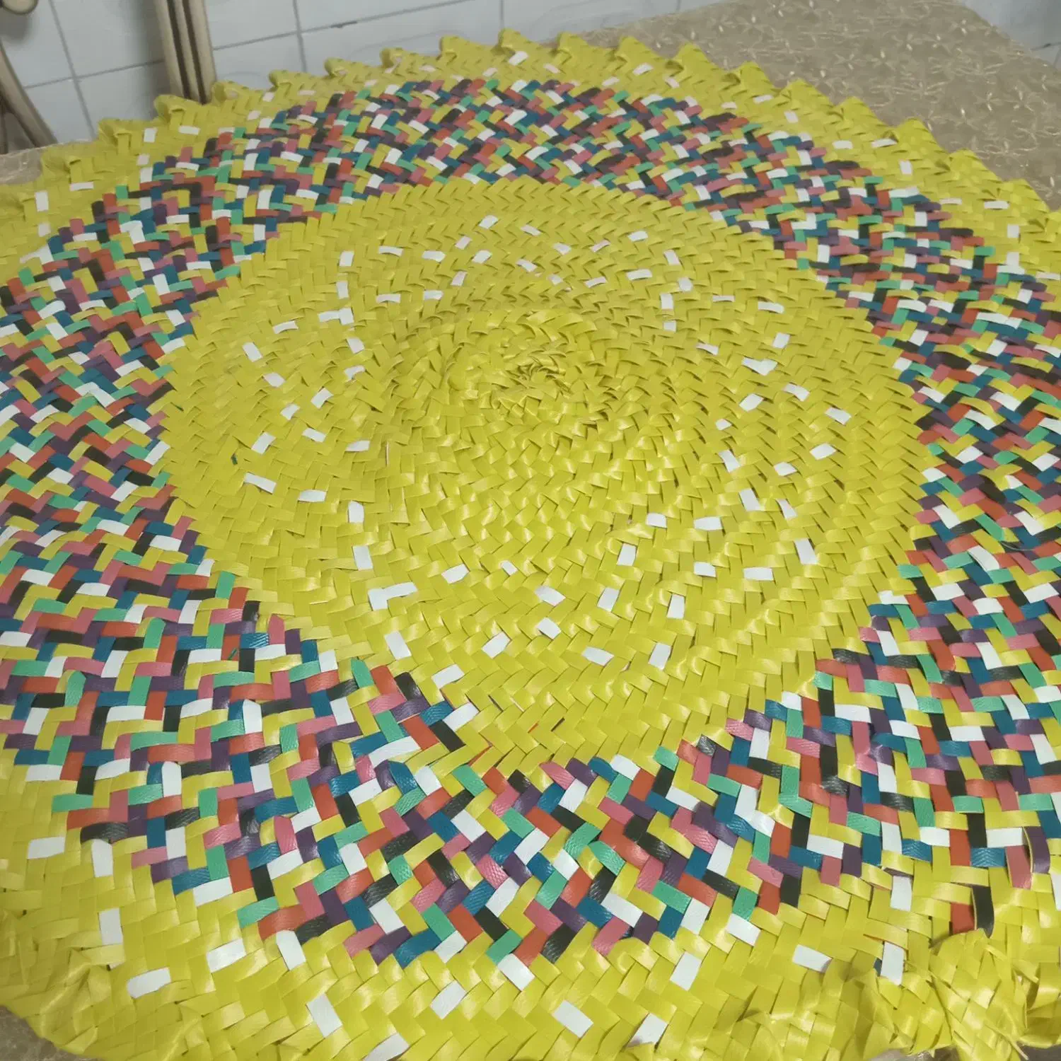 سفره حصیری|سفره، حوله، دستمال آشپزخانه|قم, نیروگاه|دیوار