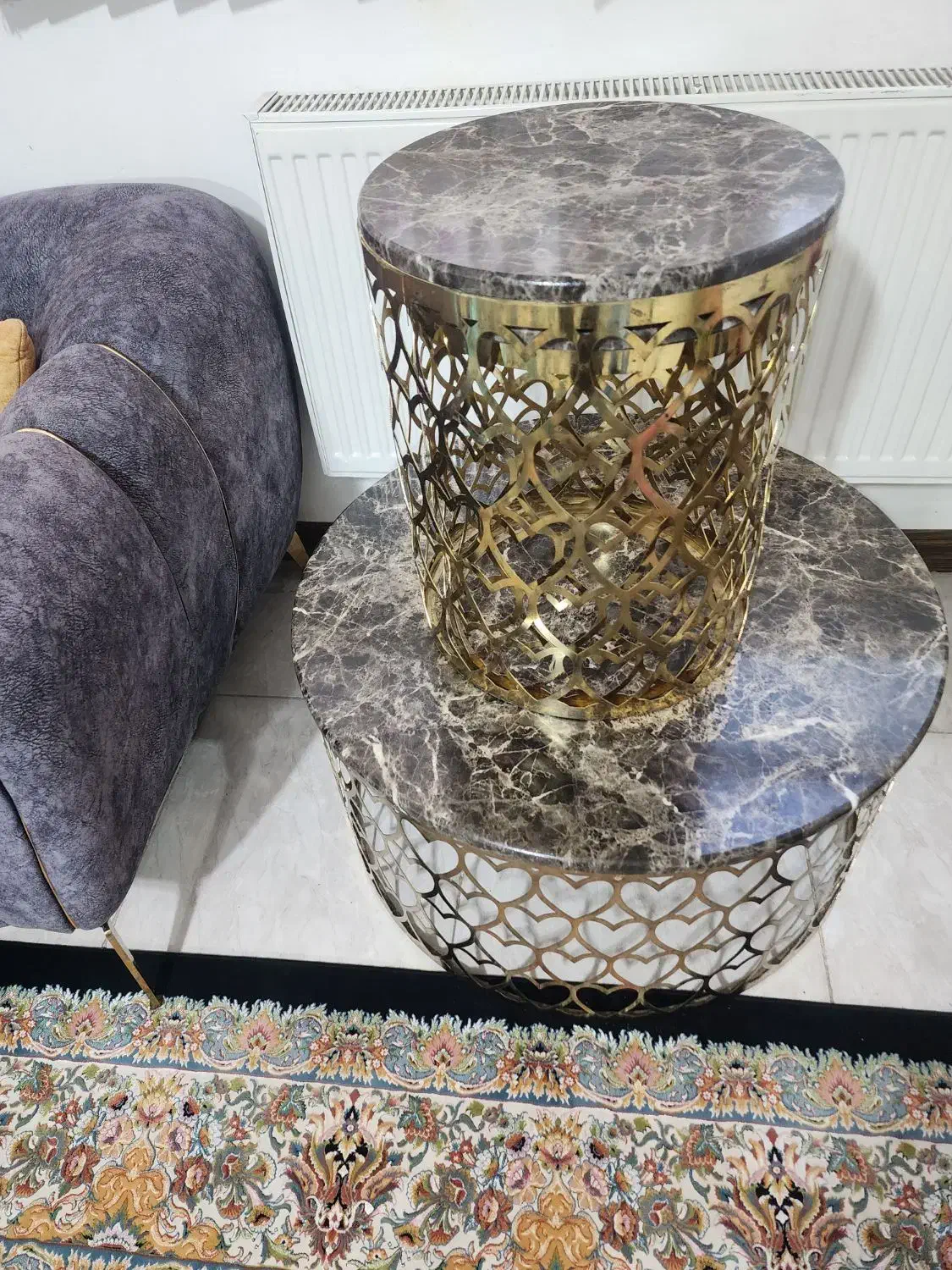 میز جلو مبلی با ۳عدد میز عسلی|مبلمان خانگی و میز عسلی|شیراز, فضل‌آباد|دیوار