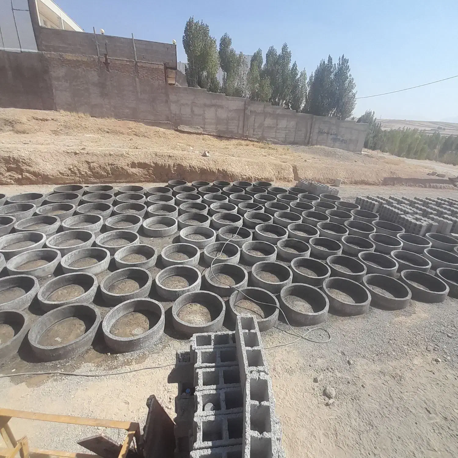 بلوک وکول سیمانی|مصالح و تجهیزات ساختمان|نورآباد, |دیوار