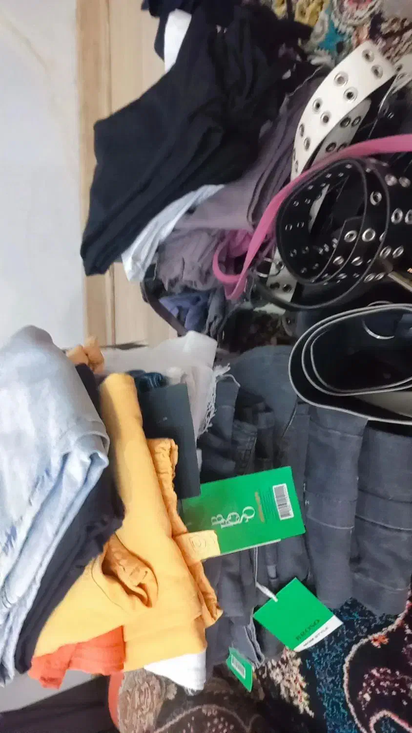 بعلت تغییر شغل حراج شلوار زنانه ترک و کمربندو کلاه|لباس|گنبد کاووس, |دیوار