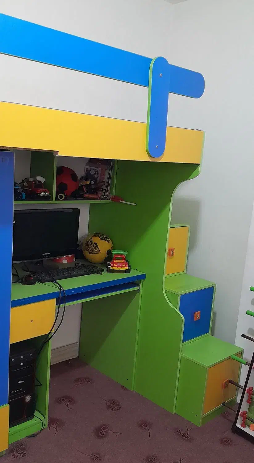 فروش تخت نوجوان|تخت و صندلی بچه|زیرآب, |دیوار